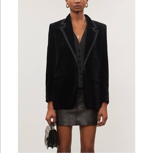 THE KOOPLES PARIS VELVET BLAZER NWT - Picture 9 of 11